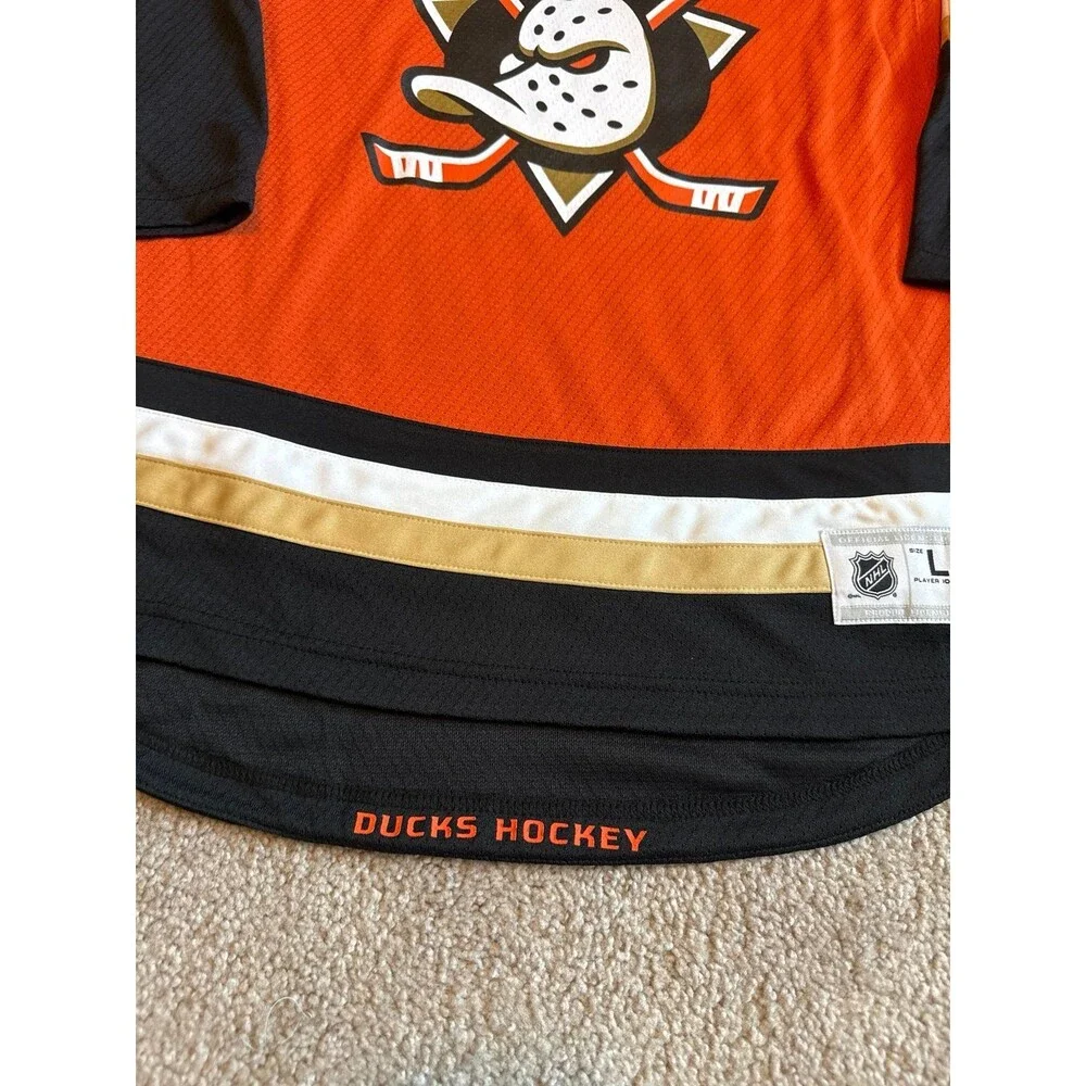 Trevor Zegras Anaheim Ducks NWT Youth Hockey Jersey Size Large